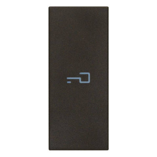 Couvre-touche axial Vimar Linea symbole clé Noir 31000A.PG