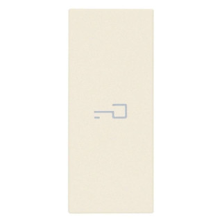 Couvre-touche axial Vimar Linea symbole clé Chanvre 31000A.PC