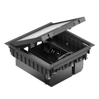 GES9-3B Obo service outlet with handle black 7405093