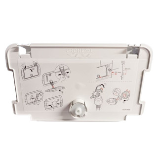 Placa de protección Grohe para WC Cassette Blanco 43966000