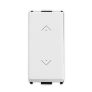 Master Pixia Double Interlocked Push Button 1PNO+1PNO 10A White 11038