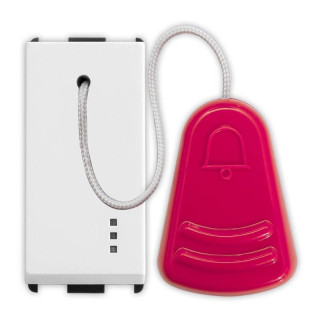 Master Pixia Cord-operated Button 1P NO 10AX White 11030