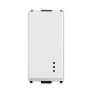 Desviador basculante Master Pixia 1P 10AX iluminable Blanco 11003