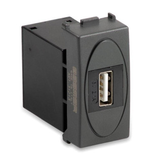 Prise USB Master Modo 2.1A 5V Gris 31214