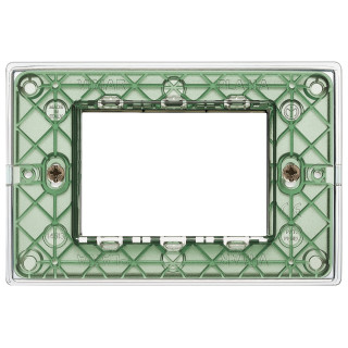 Placca Vimar Plana 3 Moduli Reflex aria 14653.42