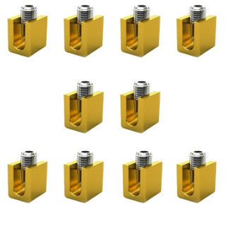 Etelec U-joint for 50/6 sq. mm cables brass MU1635