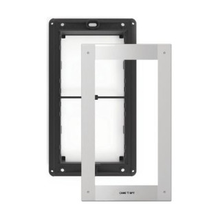 Came Bpt Frame and plate MTMTP2M 2 modules 60020180