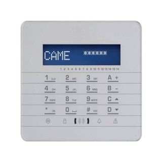 Teclado LCD Bpt Came PXKTB02 con cable Blanco 846CA-0110