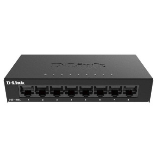 D-Link 8-Port Gigabit Unmanaged Switch 10/100/1000 Mbps DGS-108GL