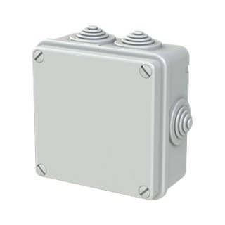 Abb IP55 junction box 100x100x50 mm grey 1SL0816A00