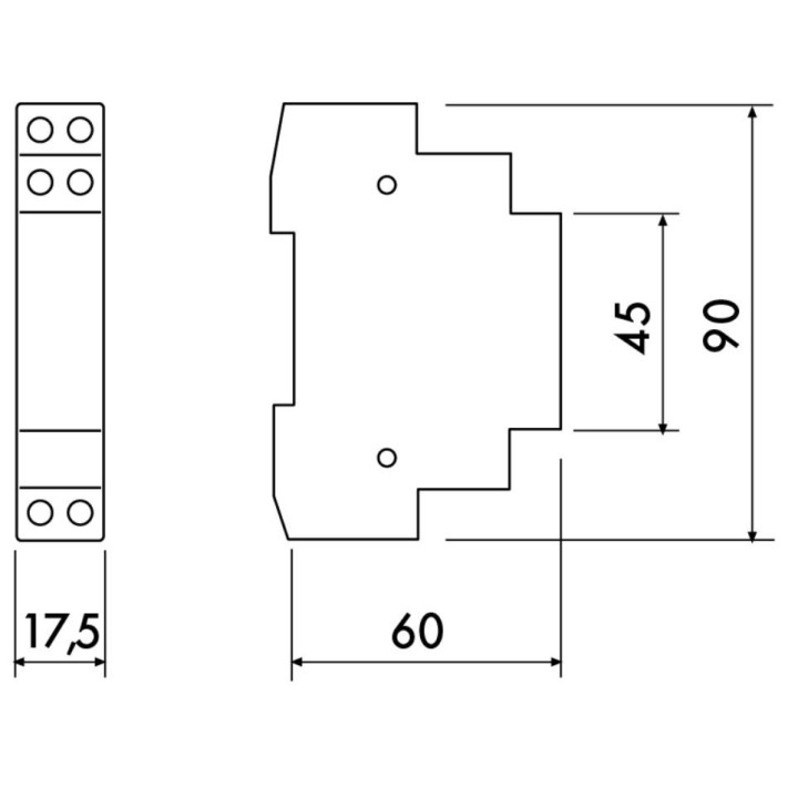 Perry 1 module time switch with riders 1IO0171