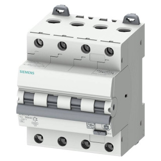 Magnetotermico differenziale Siemens 4P 6A 30mA 6kA 4M tipo A