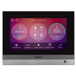 Bticino Home Touch 7 for managing all MyHOME_Up functions 3488