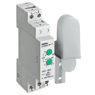 Perry 1 módulo 1NO 230V interruptor de fotocélula con sonda 1IC7053N