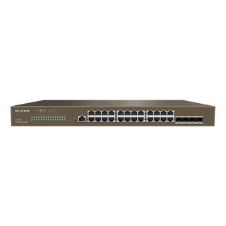 L2 IP-Com cloud switch 24 ports 10/100/1000 Mbps 56 Gbps