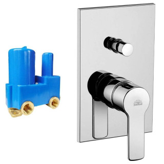 Paffoni Red concealed shower tap with diverter 1/2 RED015CR