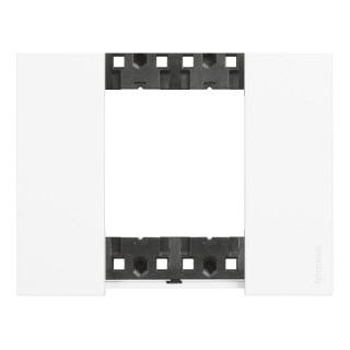 Plaque Bticino Living Now 2 Modules blanc KA4802KW