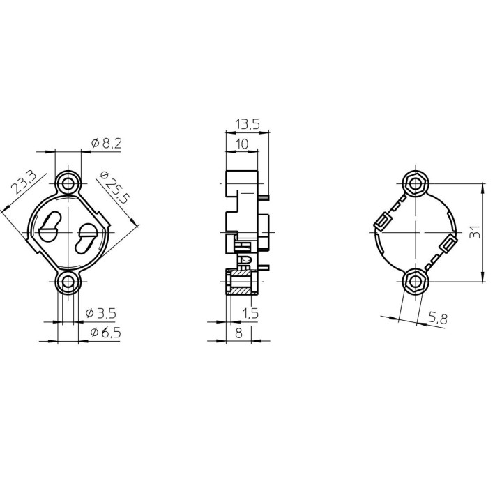 Universal Master Starter Holder 00563