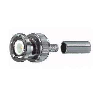 Conectores BNC Comelit para crimpar para cables RG59/U 43661
