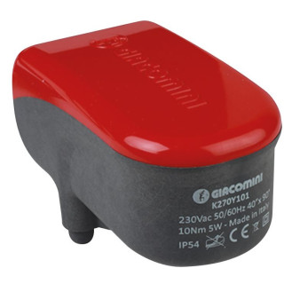 Giacomini actuator for zone valve control ON/OFF