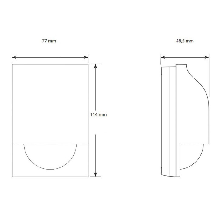 Sensor de movimiento inalámbrico Bticino 3585C