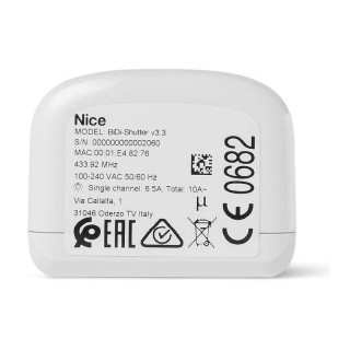 Nice Bidirectional shutter interface BIDI-SHUTTER