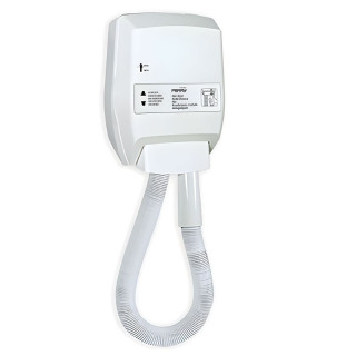 Sèche-cheveux à tube extensible Perry série Eolo 750W 230V 1DCACT10