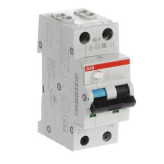 Abb FI-Schalter 1P+N 25A 6kA Typ A C-Kurve 30mA DS201C25A30