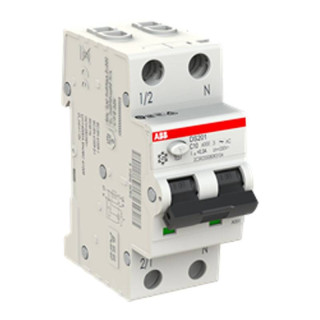 Abb FI-Schalter 1P+N 20A 6kA Typ A C-Kurve 30mA DS201C20A30