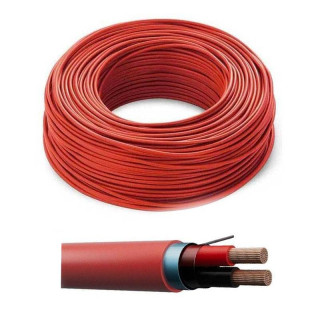 Fire resistant cable FG29OHM16 PH30 LSZH 2x1 sq. mm 500m