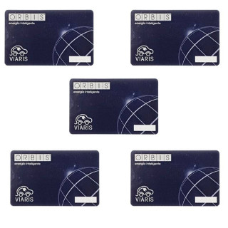 Orbis RFID Card Set 5 for VIARIS electric vehicle charging