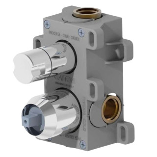 Gattoni CIRCLE TWO 2-way recessed shower tap body