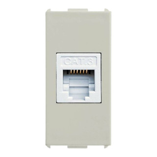 Master Pixia RJ12 Telephone Socket 6/6 Sand 12216