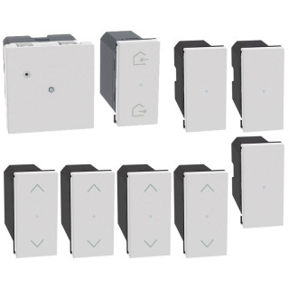 Bticino MatixGO White Smart Lights and Shutters Starter Kit