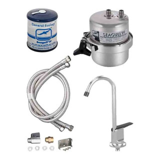 Water filter mixer Todini Seagull IV X-1F chromed