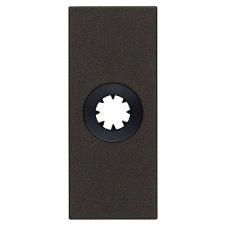 Vimar Linea Cover for cable with cable clamp Black 30044.G