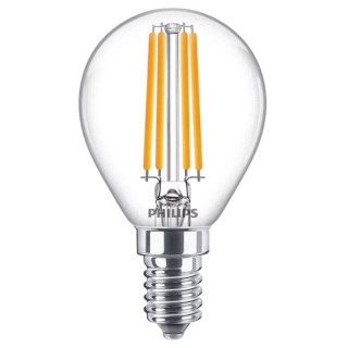 Philips Led filament bulb sphere 6.5W socket E14 4000K