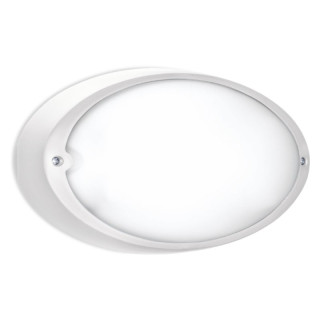 Plafoniera Ovale Lombardo Airy E27 max 60W IP54 Bianco