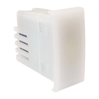 Lampe de secours Vemer encastrée 2h d'autonomie Blanc