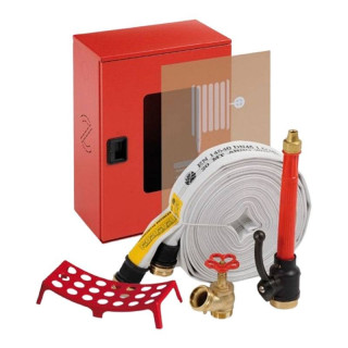 Ziggiotto Cubaslim wall hydrant with hatch Hose 20m