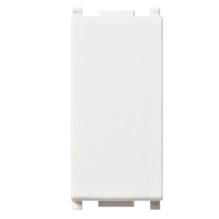 Vimar Plana Recessed Hole Cover 1 Module Plastic White