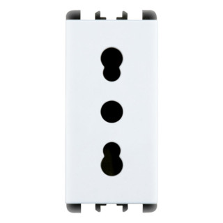 Urmet Simon Nea P11-P17 2P+E 16A 250V 1M Steckdose Weiß