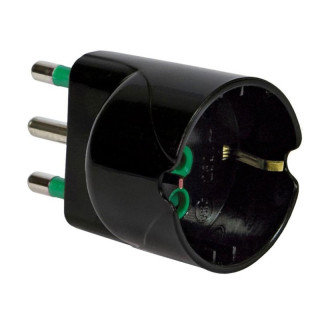 Adaptador Fanton enchufe italiano y toma italiana/Schuko 2P+E 16A