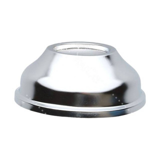 Luxor sliding shaped cover with 75x30 mm hole chromed