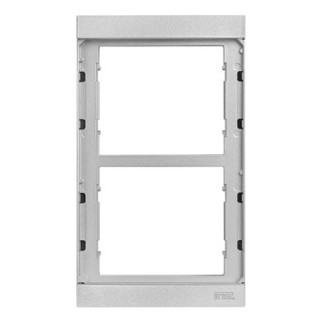 Urmet Alpha frame for 2 modules for video intercom modules