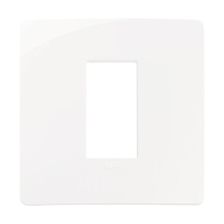 Placa Vimar Plana Up 1 módulo blanca 14641U.01