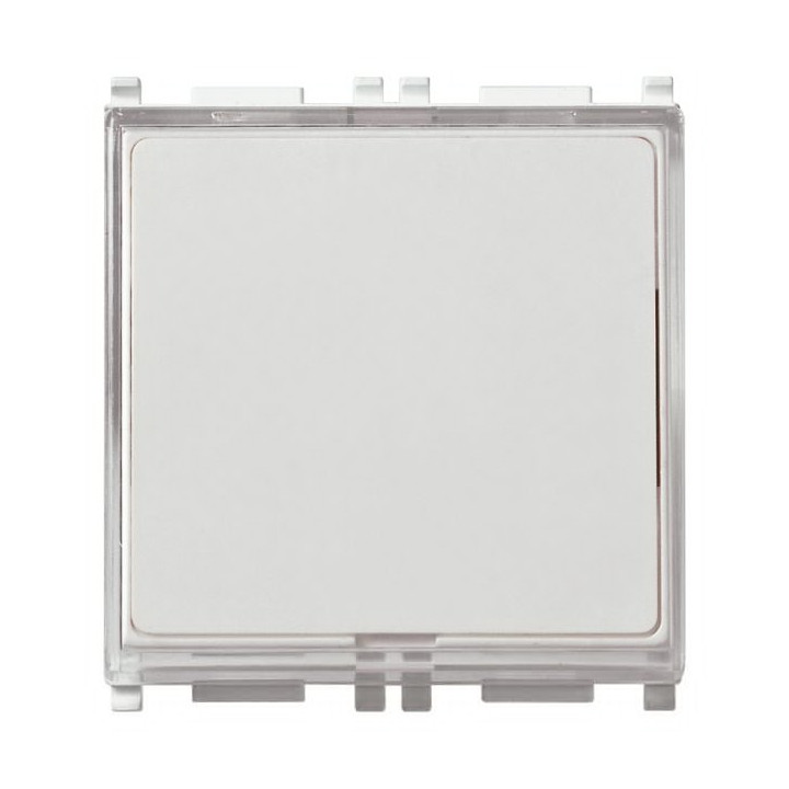 Vimar Plana 1P NO 10A 250V doorbell button with nameplate