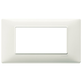 Vimar Plana plaque 4 modules couleur ivoire 14654.02