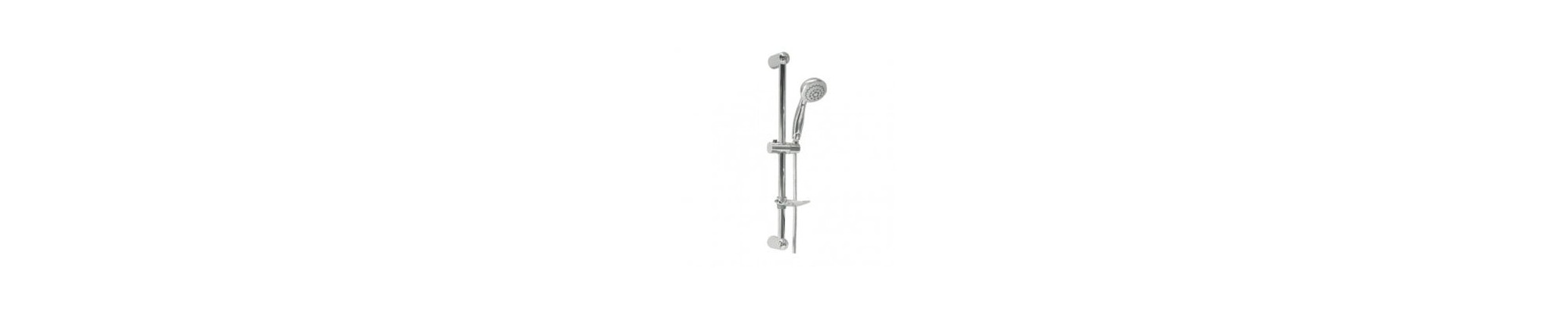Complete range of shower slide bars available on Elettronew